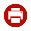 Red Printer Logo